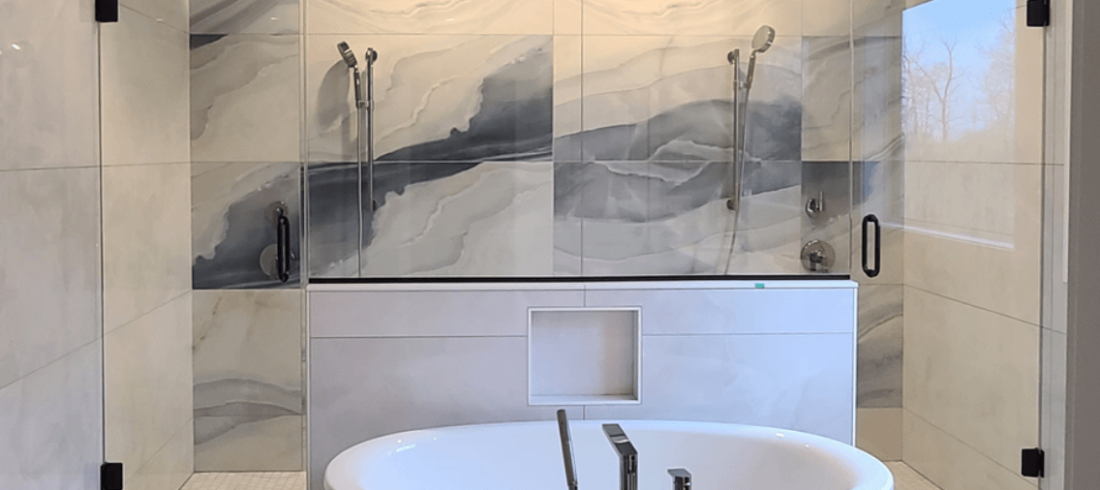Custom Glass Showers: Combining Luxury and Functionality by the experts at Red Seal Glass